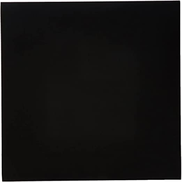 Cardstock Leinenstruktur, Schwarz - American Crafts